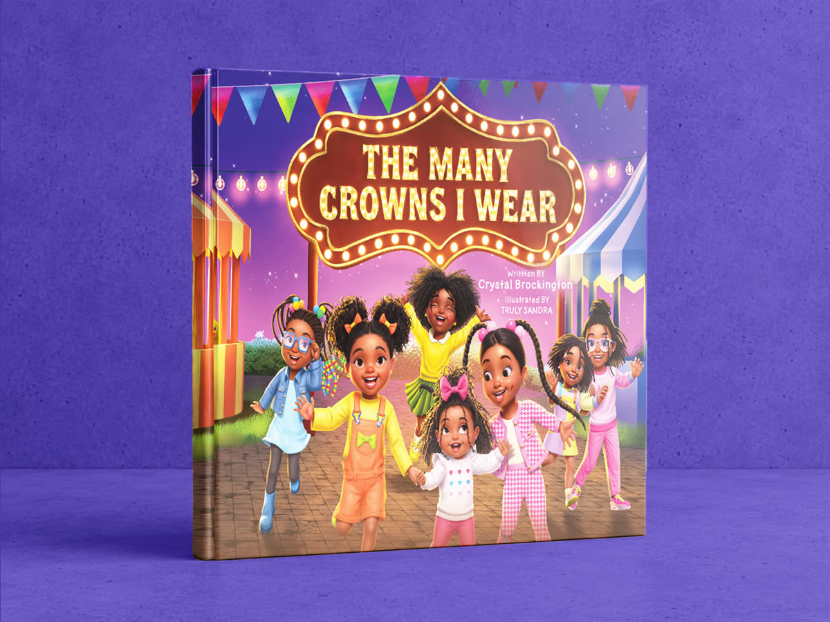 The Many Crowns I Wear book mockup