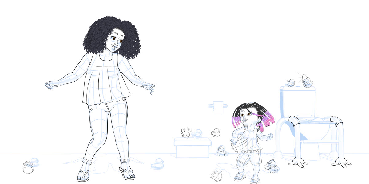 Truly Sandra illustration (54) portfolio artwork